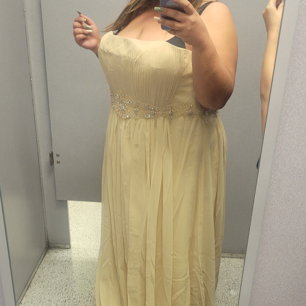 Plus size gown